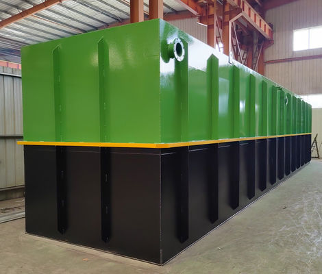 İyi bir fiyat. Siyah / Gri AAO MBR Atık su arıtma tesisi 5-20KW çevrimiçi