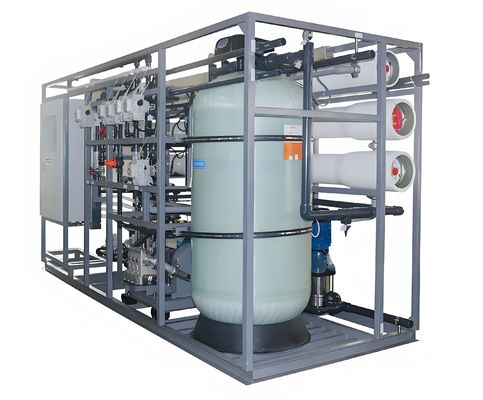 İyi bir fiyat. 99.5% Deniz suyu Ters Osmoz Temizleme Sistemi Dupleks Çelik 2205 Malzemesi çevrimiçi