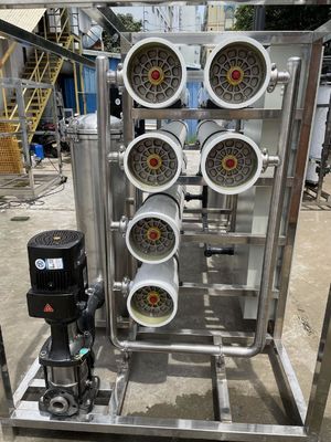 İyi bir fiyat. PLC Kontrolü İnce Film Nano Filtrasyon Sistemi 10-100M3/H Kapasite çevrimiçi
