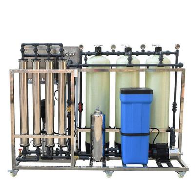 İyi bir fiyat. Commercial RO System with PLC+Touch Screen Control SS304/316 Construction and Auto Membrane Flushing for Water Treatment çevrimiçi