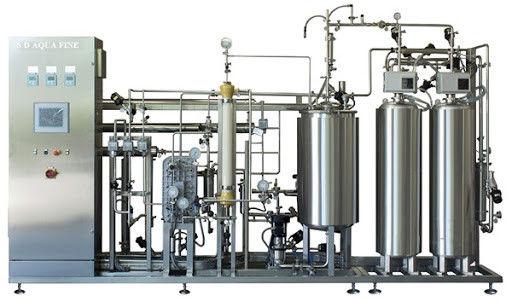İyi bir fiyat. Siemens S7 PLC kontrolü ve 5-15kw güç tüketimi ile iki aşamalı RO EDI sistemi çevrimiçi