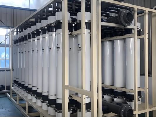 İyi bir fiyat. SS304/PVC Ultrafiltrasyon Sistemi %80'lik Geri Kazanım ve %99.99'luk SS Kaldırma ile çevrimiçi