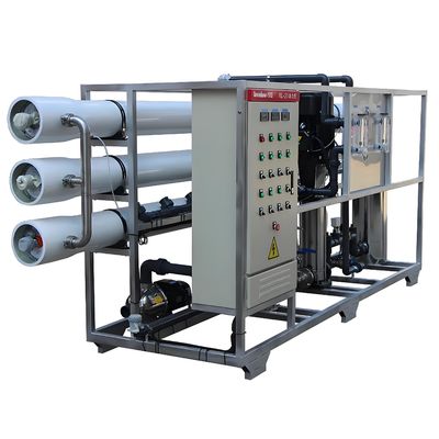 İyi bir fiyat. % 98 Tuz Atma Siemens PLC Kontrolü ile Sıvı Su RO Sistemi çevrimiçi
