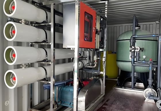 İyi bir fiyat. Filmtec / Toray / Vontron Membranı ile Konteyner Ters Osmoz Sistemi çevrimiçi