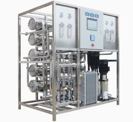 İyi bir fiyat. Gelişmiş EDI Su Arıtma Sistemi Grundfos/CNP Pompaları ve Siemens S7 PLC Elektrik Kontrolü ile çevrimiçi